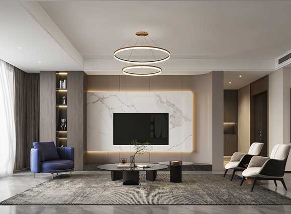 碧桂園豪園180平現(xiàn)代風(fēng)格裝修效果圖