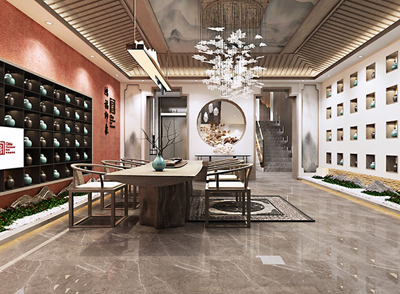 鴻福印象餐飲裝修設(shè)計案例