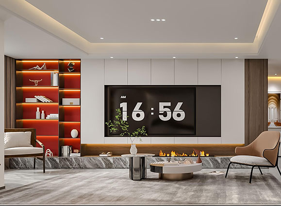 農(nóng)大家屬院146平現(xiàn)代簡約風裝修效果圖