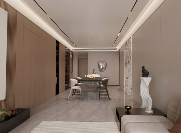 大河宸院135平現(xiàn)代風(fēng)格四居室裝修VR全景圖