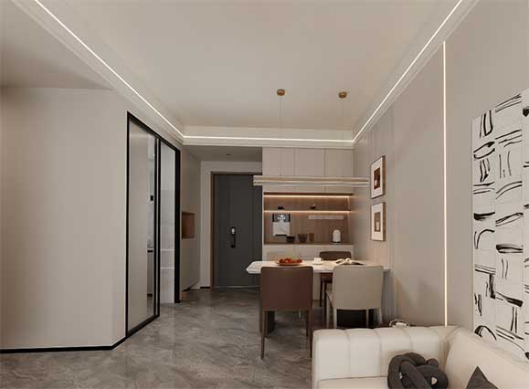 瀚海思念城96平現(xiàn)代意式風(fēng)格裝修VR全景圖