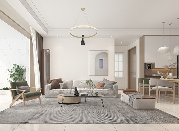 恒大名都89平簡(jiǎn)約風(fēng)格兩居室裝修效果圖