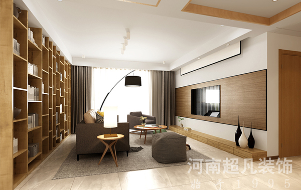 河美佳園140平原木和風(fēng)裝修設(shè)計(jì)