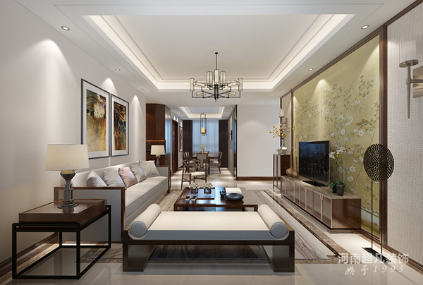 中海錦苑145平四居室裝修設(shè)計