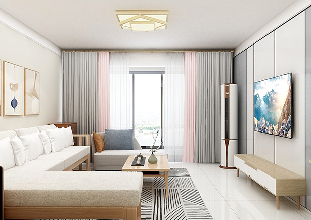 興華南街3號(hào)130平現(xiàn)代原木風(fēng)格裝修效果圖