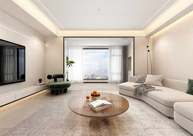 正弘青云筑160平現(xiàn)代風格裝修VR全景圖