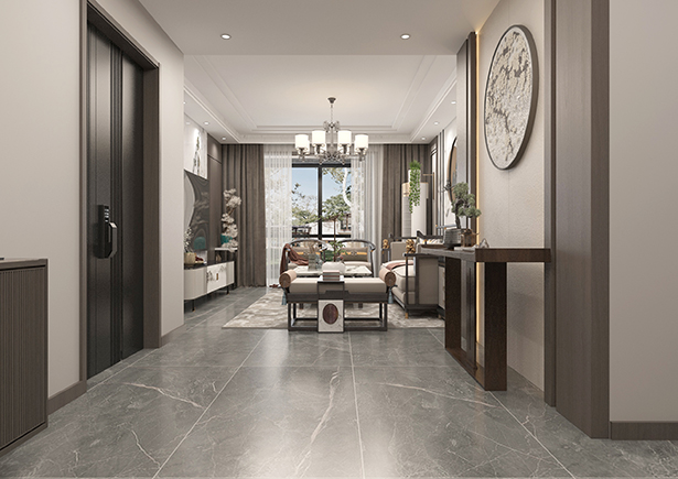 昌建君悅府140平新中式風(fēng)格裝修效果圖